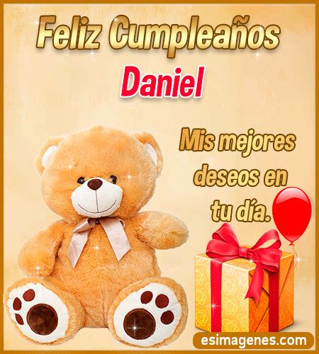 Feliz Cumpleaños Daniel Tarjetas Con Nombres Cumpleaños Imágenes