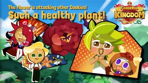 Herb Meets Sparkling And Vampire Cookie Story Herb Cookies New Plants Cookie Run Kingdom