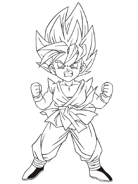 500 x 752 file type: Goku coloring pages. Free Printable Goku coloring pages.