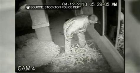 Stockton Peeping Tom Caught On Tape CBS Sacramento