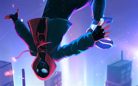 1920x1200 Miles Morales Falling Off 1080p Resolution Hd 4k Wallpapers