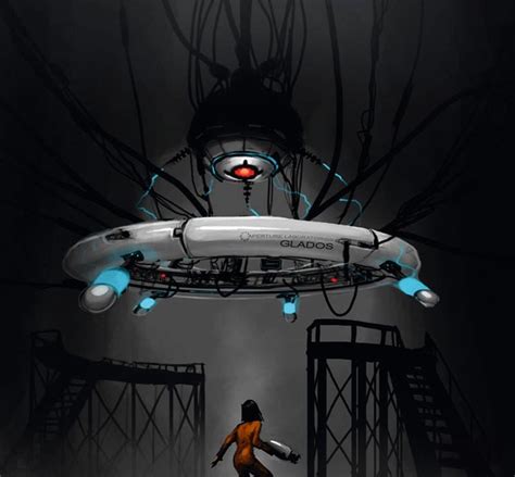 Portal 2 Chell Concept Art