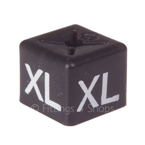 50x Unisex Clothing Size Cubes Xl Fittings 4 Shops