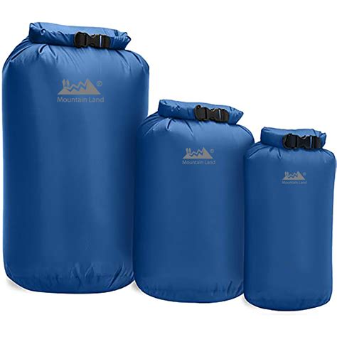 Dry Bag 3 Pack Fully Submersible Ultra Lightweight Airtight Waterproof