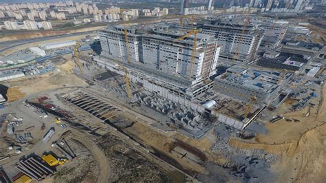 Worlds Biggest Seismic Base Isolated Structure Basaksehir Health