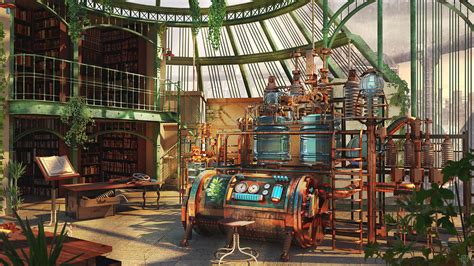 The Alchemist Laboratory By Kashuse On Deviantart Fantasy City