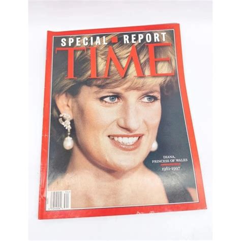 Accents Vintage Special Report Time Princess Of Whales Diana Magazine