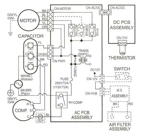 ruud deluxe   ac  wiring diagram