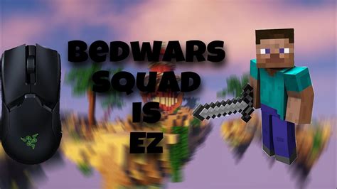 Bedwars In Squad Is Easy Pika Network Youtube