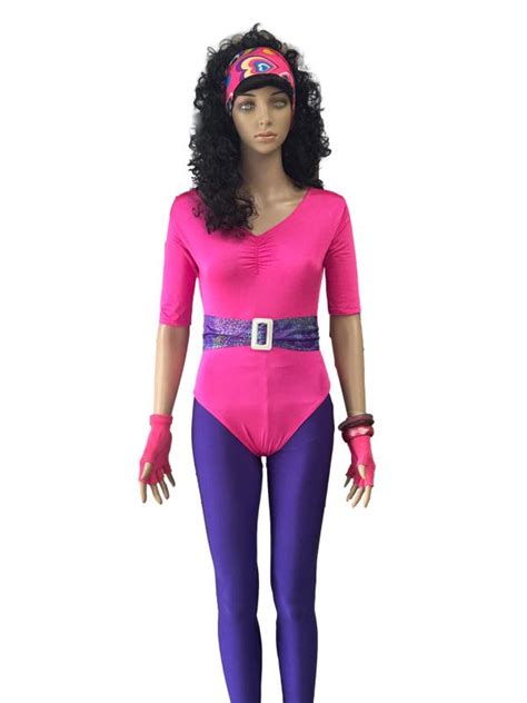 Retro 80s Aerobics Costume Adult