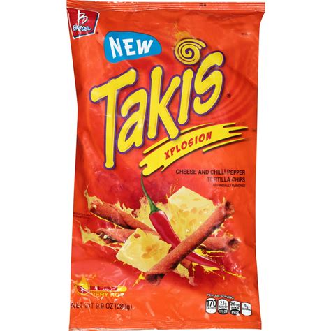 Takis Xplosion Chili Pepper And Cheese Tortilla Chips 99 Oz Walmart
