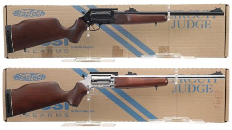Two Taurus Circuit Judge Revolving Rifles With Boxes Rock Island Auction