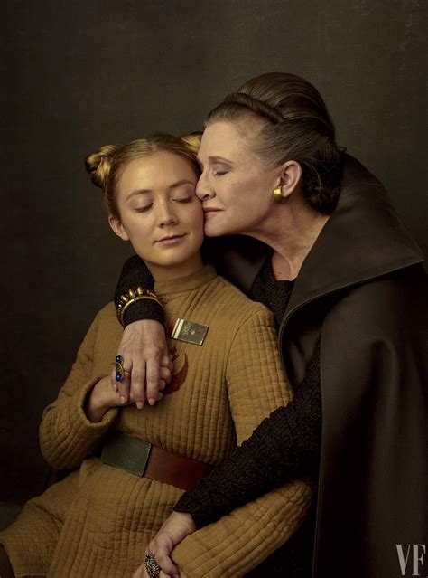 Star Wars Why Billie Lourd Asked To Share Scenes With Her Late Mother