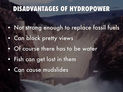 Hydropower Energy Advantages And Disadvantages 10