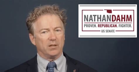 Kentucky Senator Rand Paul Endorses Oklahoma State Senator Nathan Dahm