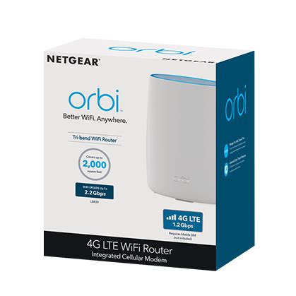 See below for 4glte frequency bands available in various regions, data devices operating on those bands, and select antennas tuned to those frequency bands (table data gathered from 3gpp ts 36.101 v15). Orbi LBR20: 4G LTE Tri-band WiFi-router | Uitbreidbare ...