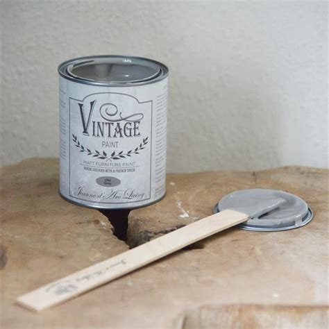 Chalk Paint Old Grey 100 And 700 Ml Vintage Paint