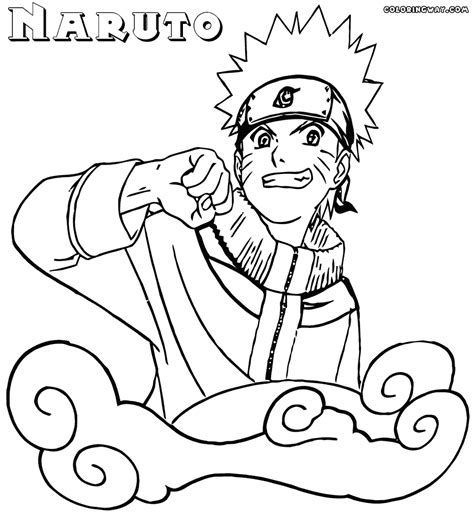 Naruto Free Coloring Book Page Coloring Library