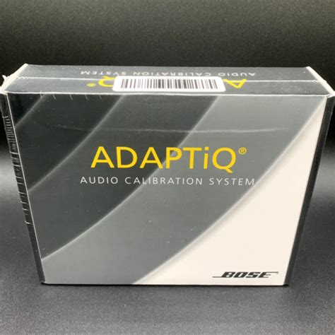 Bose Adaptiq Audio Calibration System New Sealed In Box Ebay