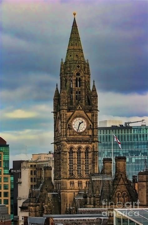 Manchester Town Hall Photograph By Heather Applegate Fine Art America