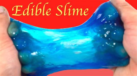 Diy How To Make Edible Slime Without Glue Boraxdetergentbaking Soda