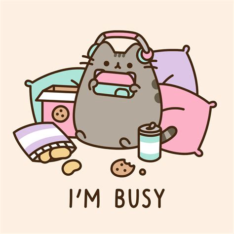 Pusheen Im Busy