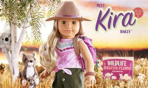 American Girls Doll Of The Year For 2021 Is Wildlife Conservationist Kira Bailey In 2021 New