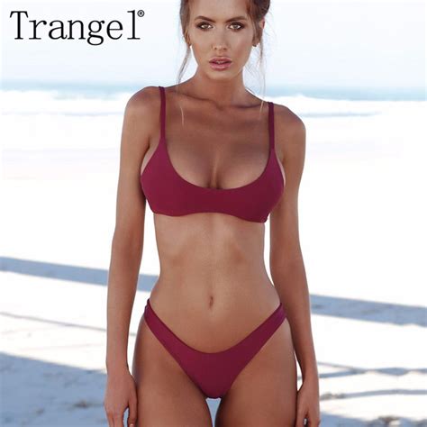 Buy Trangel Bikini Sexy Women Swimwear Brazilian