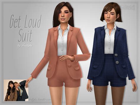 Get Loud Suit By Trillyke At Tsr Sims 4 Updates