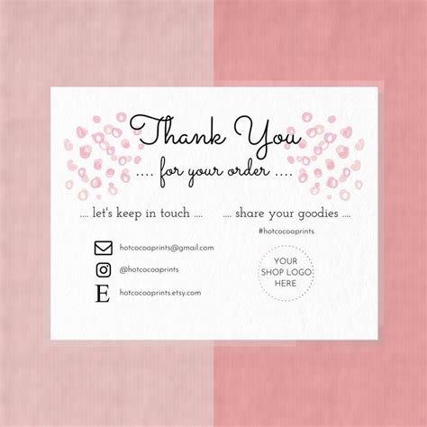 ❤ super cute and simple thank you card templates that is editable in canva! Download 26+ 20+ Business Card Thank You Template Pics GIF