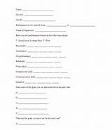 New Employee Review Form