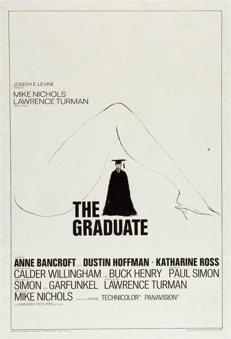 The Graduate Dir Mike Nichols 1967 American Poster The Graduate