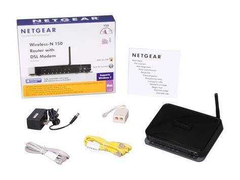 Netgear Dgn1000 100nas N150 Wireless Adsl2 Modem Router Neweggca