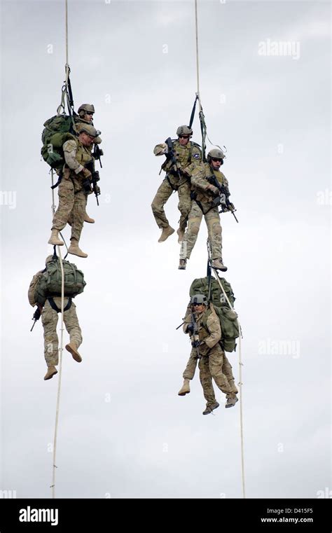 Us Green Beret Special Forces Soldiers During A Training Event February
