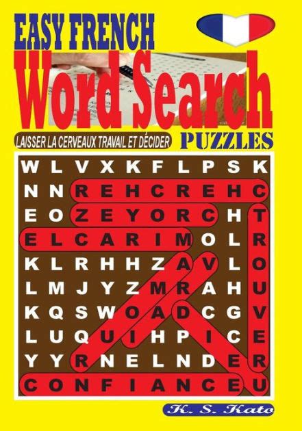 Easy French Word Search Puzzles By K S Kato Paperback Barnes And Noble