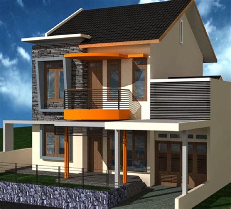 50 Desain Rumah Minimalis 2 Lantai Home