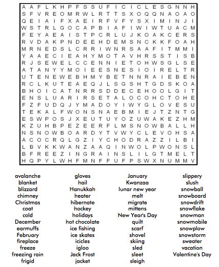 Challenging Hard Word Search Printable Pe