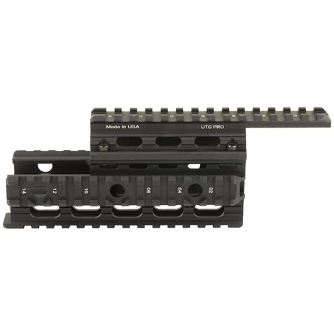 Leapers Utg Ak 47 Universal Tactical Pro Quad Rail Handguard Made In