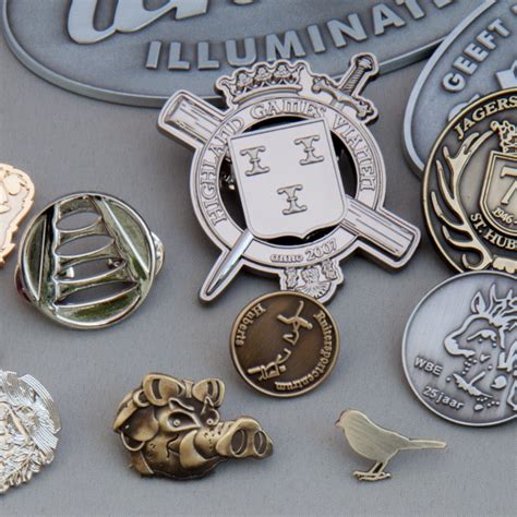 100 Customization Top Quality Metal Pins Badges Patchesnl
