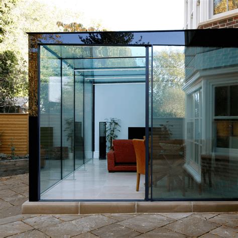 Glass Box Extension - Build It | Glass porch, Glass extension, Glass box extension