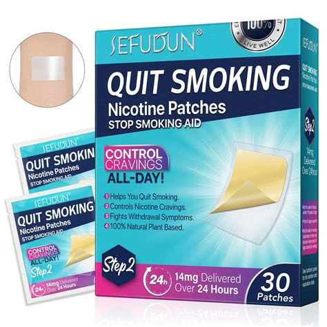 Nicotine Patches Step 2 14mg Quit Smoking Nicotine Patch Stop Smoking