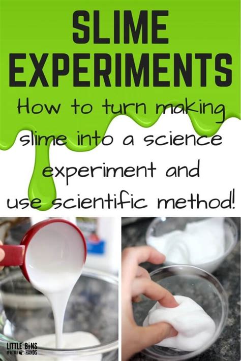 Science Experiments With Slime How To Set Up Slime Science Activities