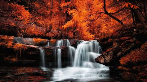 Fall Waterfall Wallpapers Top Những Hình Ảnh Đẹp