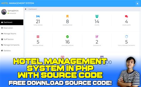 Hotel Management System In PHP MySQL Open Source