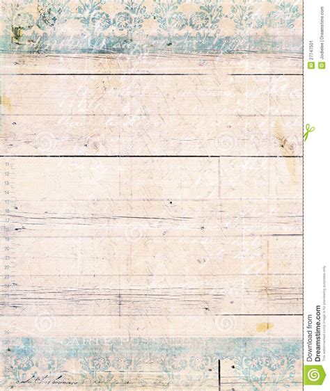 Shabby Chic Wood Background Sobres De Papel