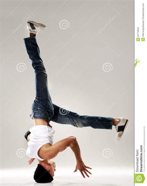 Breakdance Head Spin Stock Photography Image 22774642