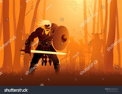 1103 Norse Warrior Silhouette Images Stock Photos And Vectors