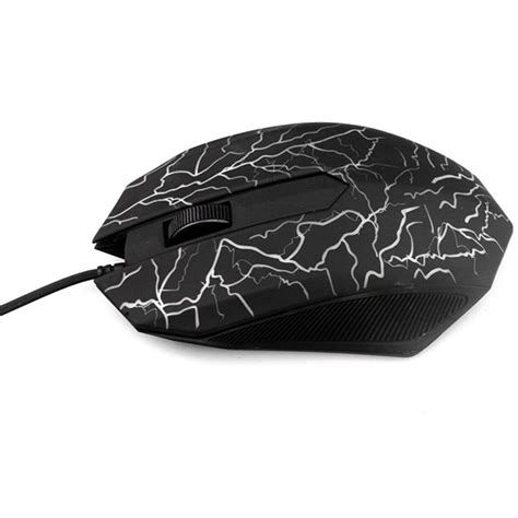 3 Buttons Usb Wired Luminous Gamer Computer Gaming Mouse 3200dpi Led