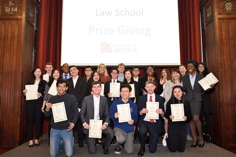 2018 Prize Giving Autumn 2018 University Of Bristol Law School