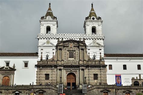 Church Of The Society Of Jesus Quito Ecuador In Quito